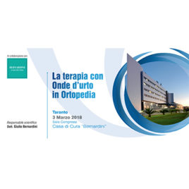 La terapia con onde d’urto in Ortopedia <br>3 Marzo 2018
