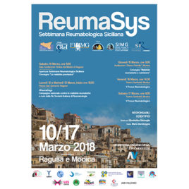 Reumasys – Settimana Reumatologica Siciliana <br>10-17 Marzo 2018