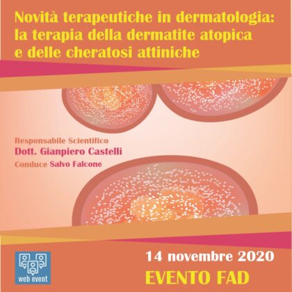 Novità terapeutiche in Dermatologia: la terapia della dermatite atopica e delle cheratosi attiniche