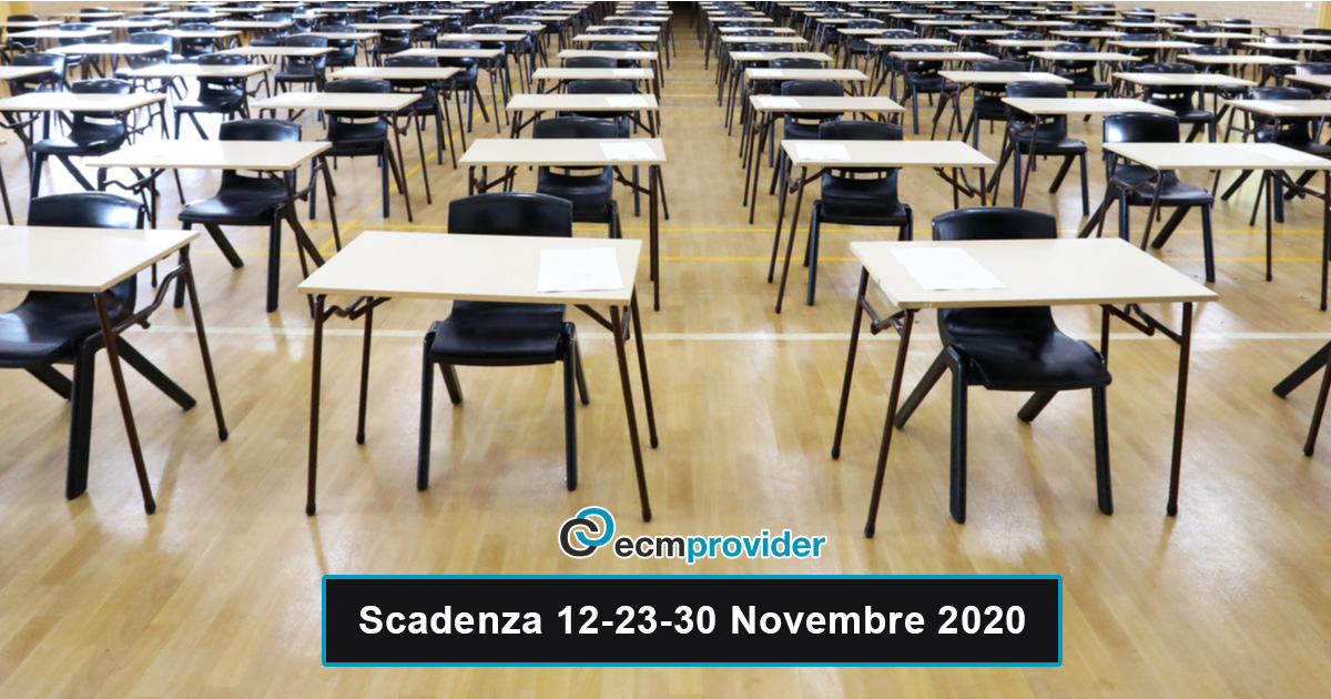 scadenza concorsi 12-23-30 Novembre 2020