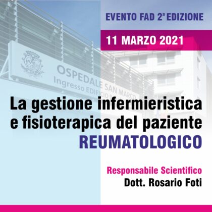 La gestione infermieristica e fisioterapica del paziente reumatologico – seconda edizione