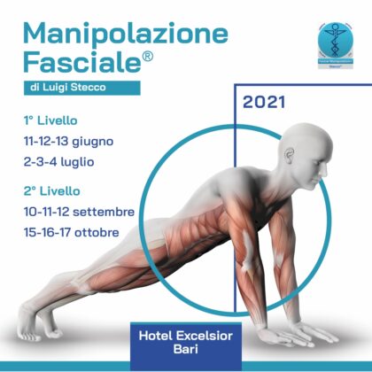 Manipolazione fasciale I livello – II livello 2021 – anatomia e fisiologia del dolore con esercitazioni