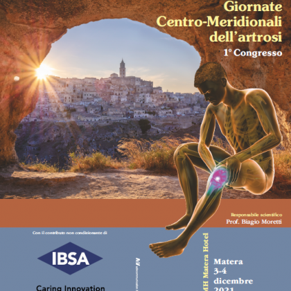 Giornate centro-meridionali dell’artrosi 1° congresso