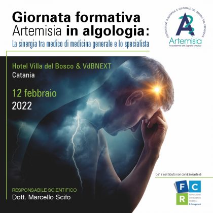 Giornata formativa Artemisia in algologia: la sinergia tra medico di medicina generale e lo specialista