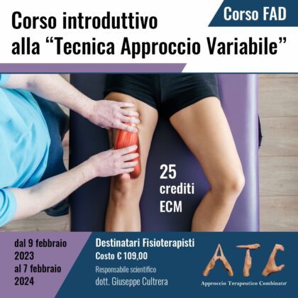 Corso introduttivo alla tecnica “approccio variabile”